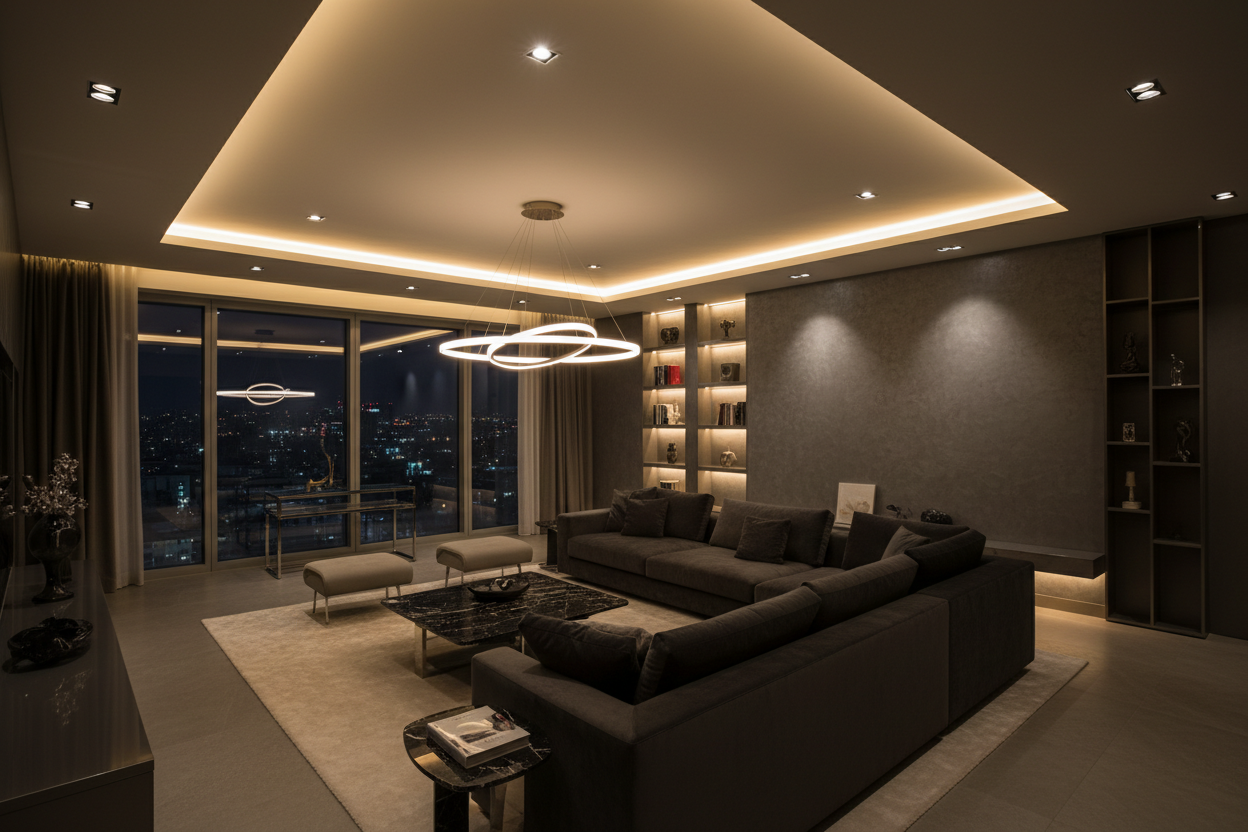 Indoor LED Lighting Banner