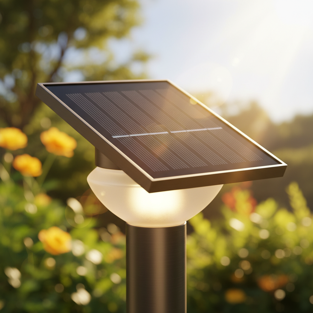 Solar Powered Block Image